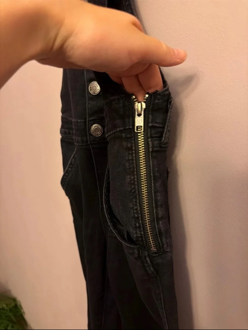 GAP Black Denim Overalls for Kids